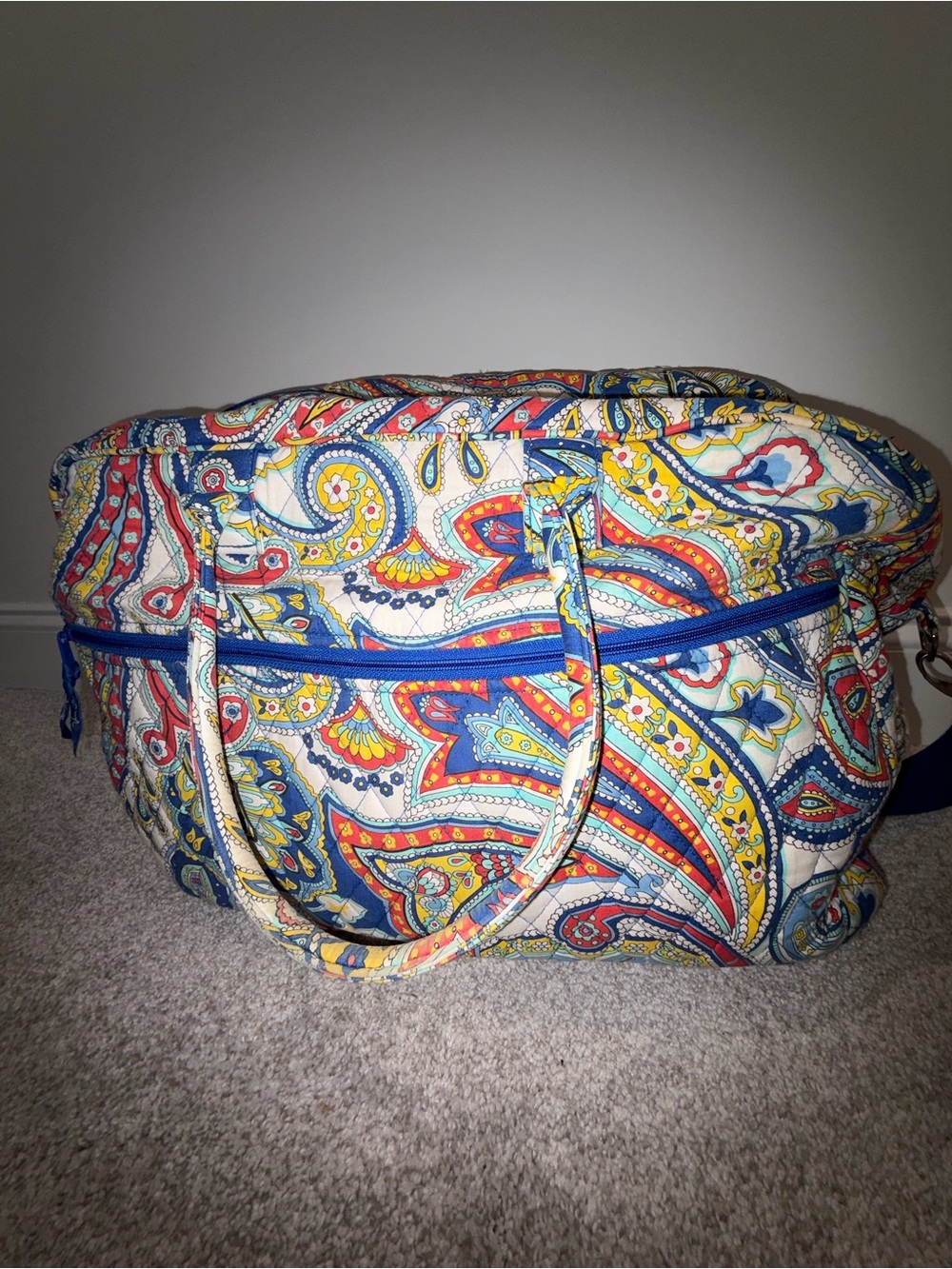 Vera Bradley Cotton Weekender -  Paisley
